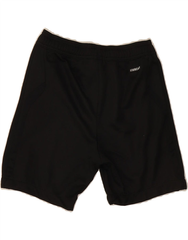 ADIDAS Boys Sport Shorts 11-12 Years  Black Polyester Vintage Adidas and Second-Hand Adidas from Messina Hembry 