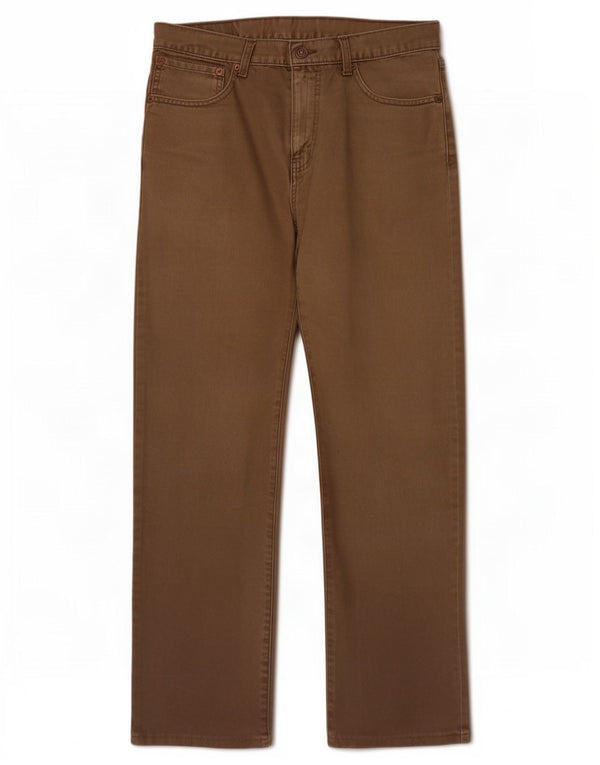 Levi's Mens 751 Straight Jeans W32 L30 Καφέ Βαμβακερό