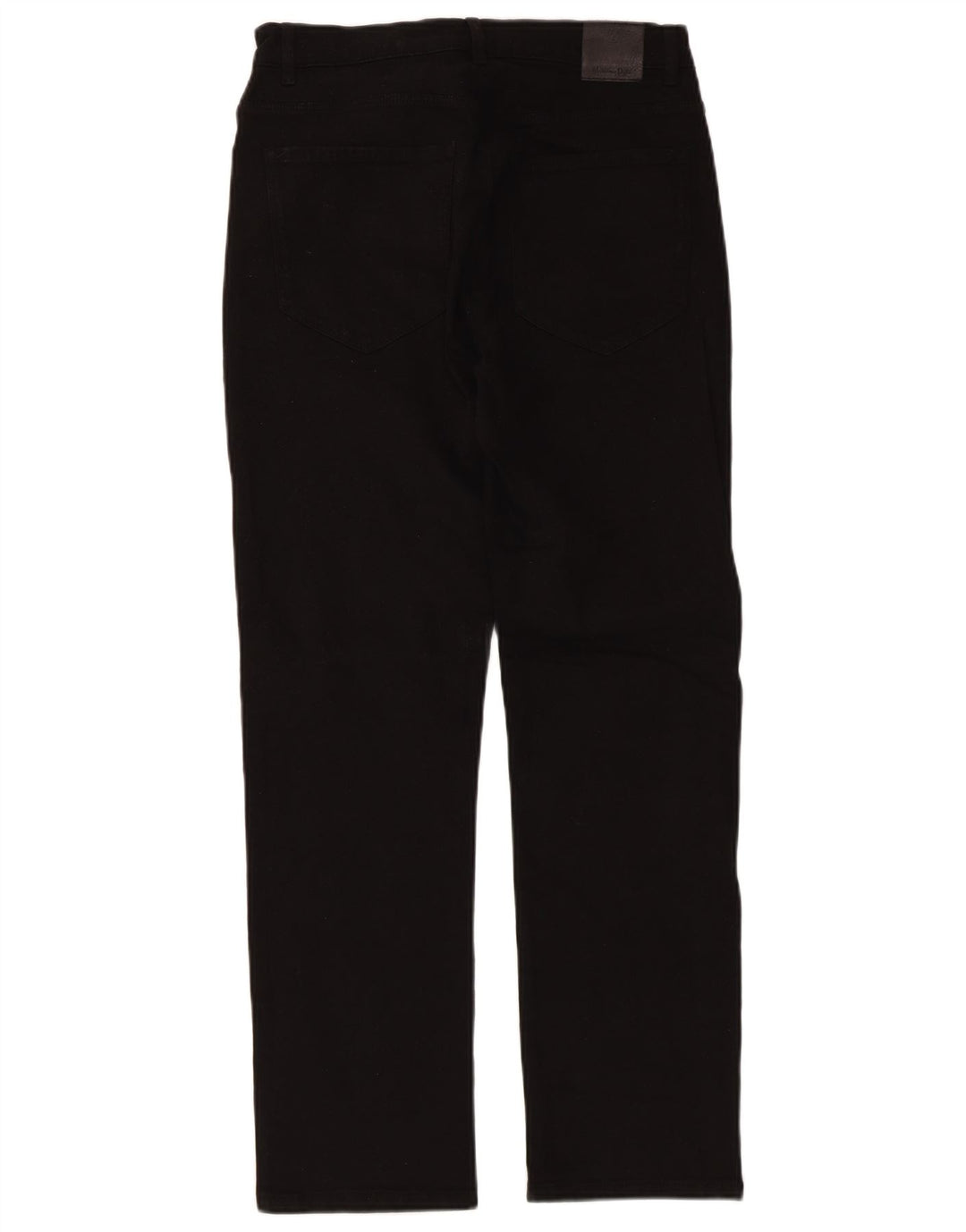 Massimo Dutti Γυναικείο ίσιο τζιν EU 38 Small W28 L27 μαύρο βαμβακερό