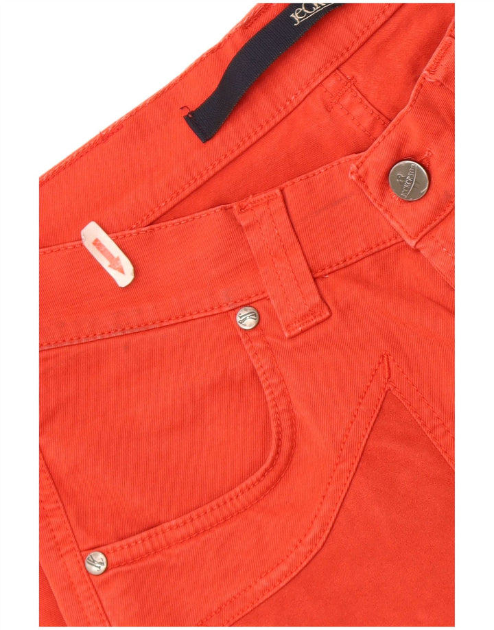 Jeckerson Γυναικείο Slim Jeans W30 L32 Red Cotton
