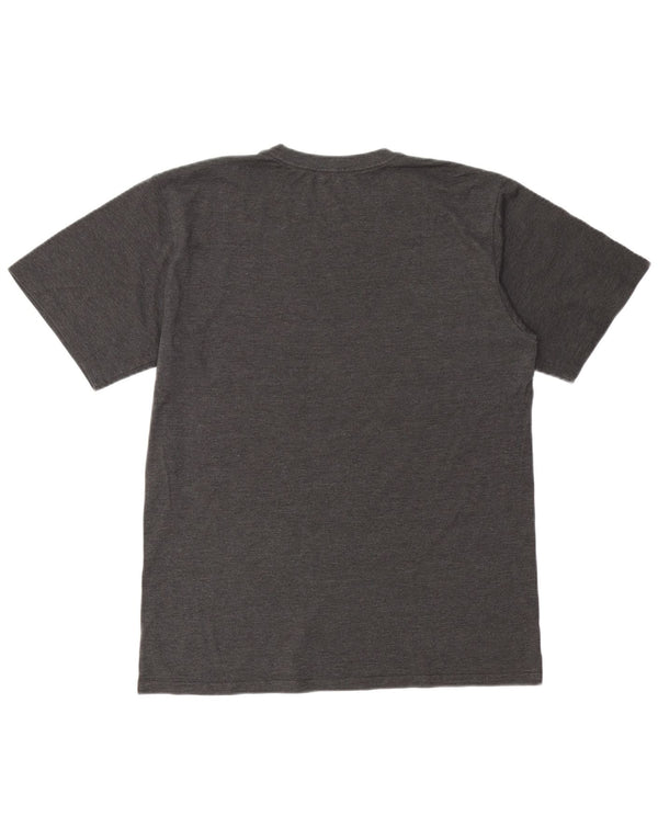 Ανδρικό γραφικό μπλουζάκι CONVERSE Top Medium Grey