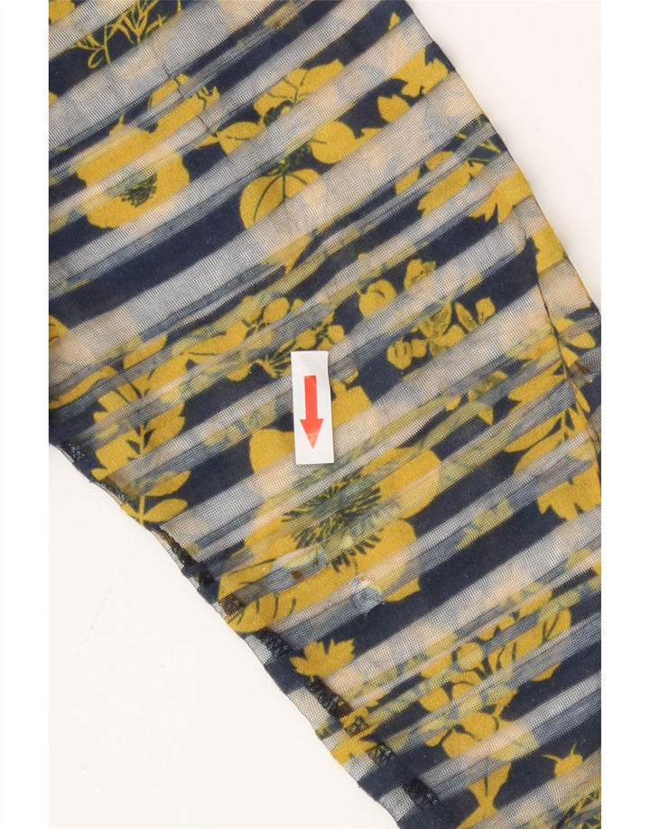 Desigual γυναικείο υπερμεγέθη μανίκι 3/4 UK 16 μεγάλα πολύχρωμα φλοράλ