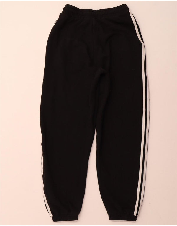 Γυναικεία αθλητική φόρμα ADIDAS Παντελόνι Joggers UK 8 Small Black Cotton