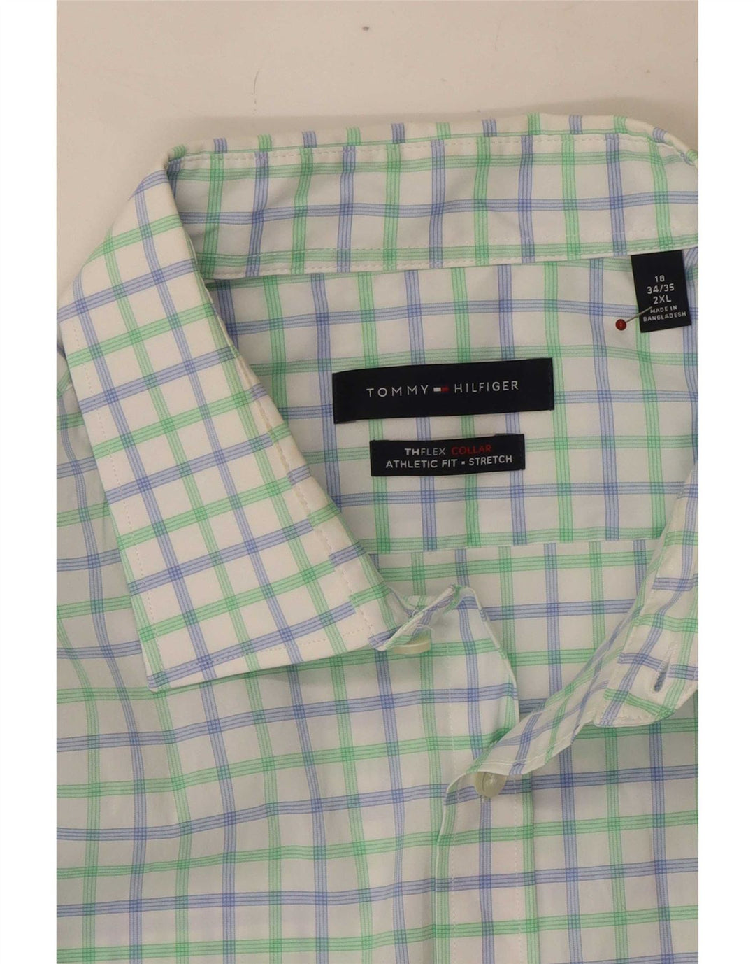 Tommy Hilfiger Ανδρικό πουκάμισο Αθλητικό Μέγεθος 18 2XL Πολύχρωμο Gingham
