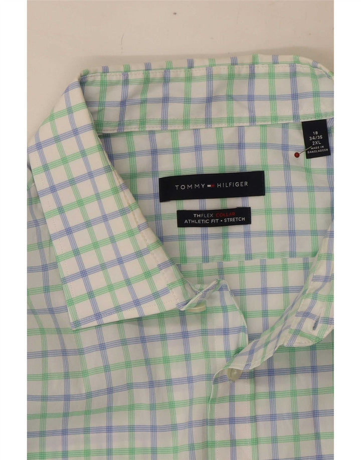 Tommy Hilfiger Ανδρικό πουκάμισο Αθλητικό Μέγεθος 18 2XL Πολύχρωμο Gingham