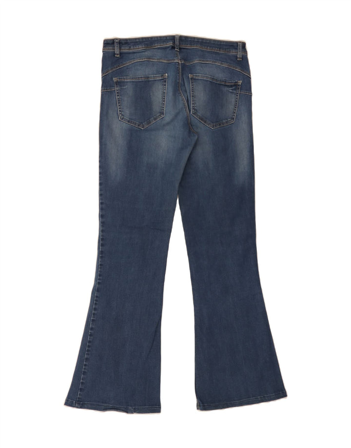 BENETTON Womens Flared Jeans W31 L30 Blue Vintage Benetton and Second-Hand Benetton from Messina Hembry 