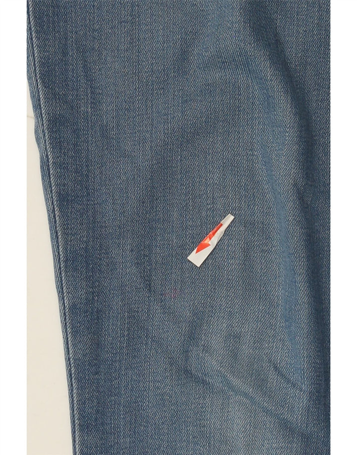 Levi's Womens 711 Skinny Jeans W30 L30 Blue Lyocell
