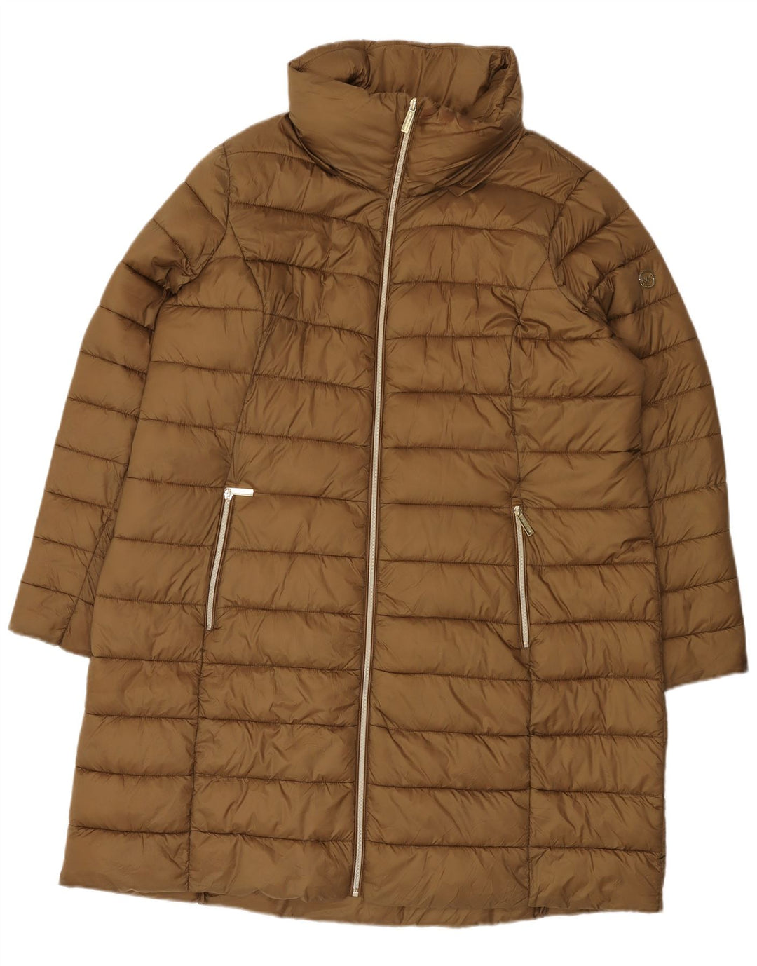 Michael Kors Γυναικείο παλτό UK 20 2XL καφέ νάιλον