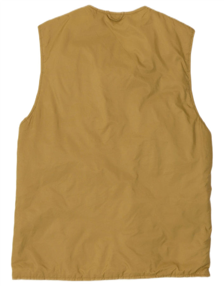 Rifle Mens Heritage Utility Gilet UK 38 Medium Beige Polyamide