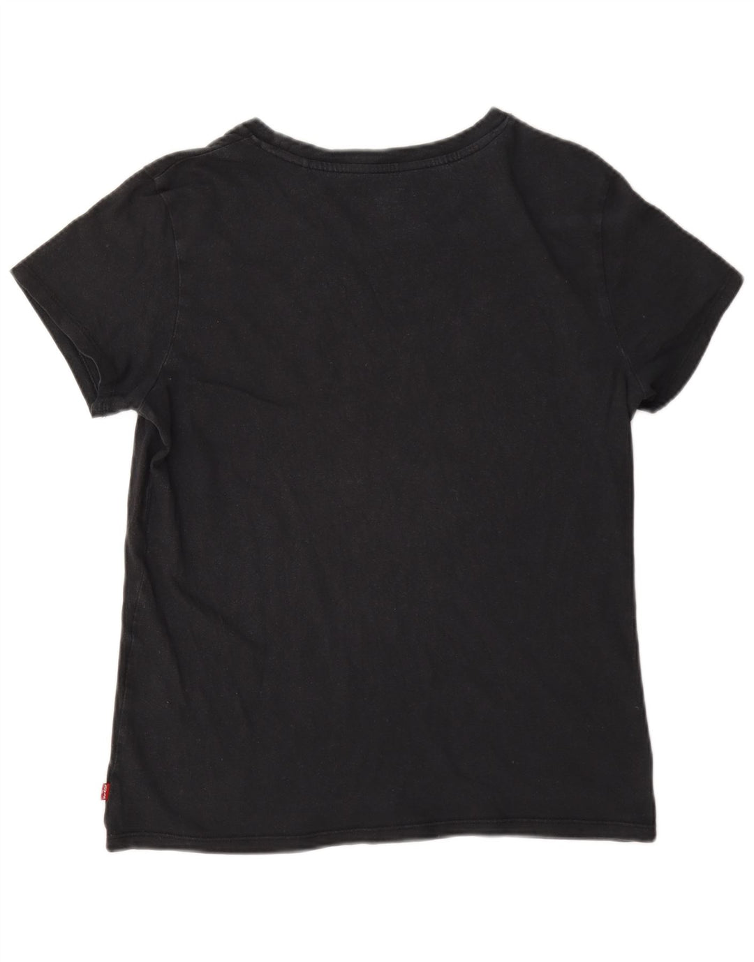 Γυναικείο γραφικό T-Shirt Levi's Top UK 14 Medium Black