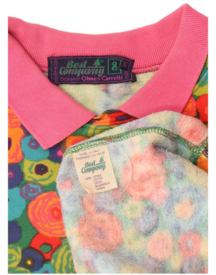 Best Company Γυναικείο Φούτερ Jumper US 8 Medium πολύχρωμο Floral
