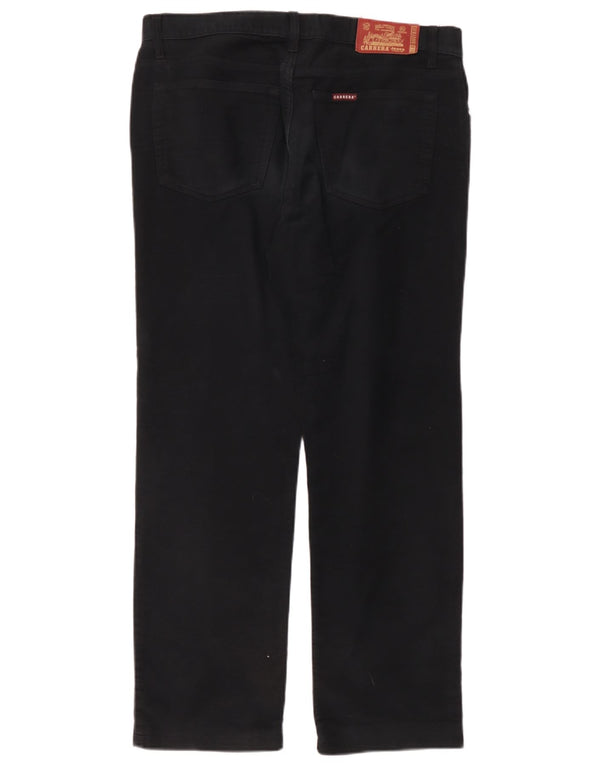 Carrera Mens 700 Regular Fit Straight Jeans IT 52 XL W36 L30 Μαύρο βαμβακερό