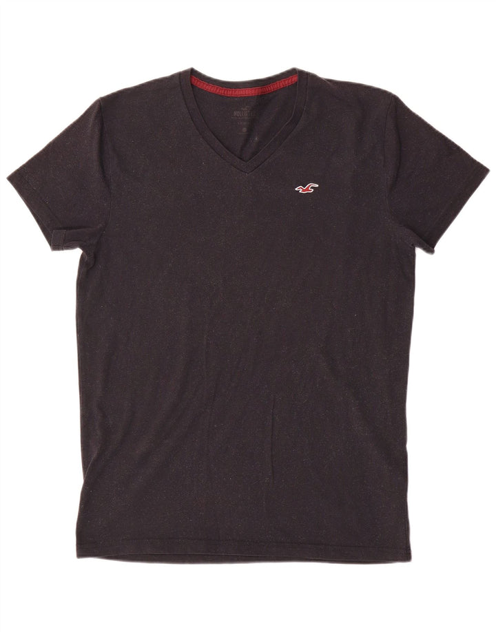 Ανδρικό T-Shirt Hollister Top Μεσαίο γκρι βαμβακερό