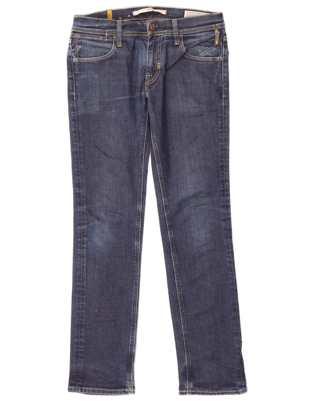 MELTIN' POT Γυναικείο Μανέρ Χαμηλόμέση Skinny Jeans W31 L32 Μπλε βαμβακερό