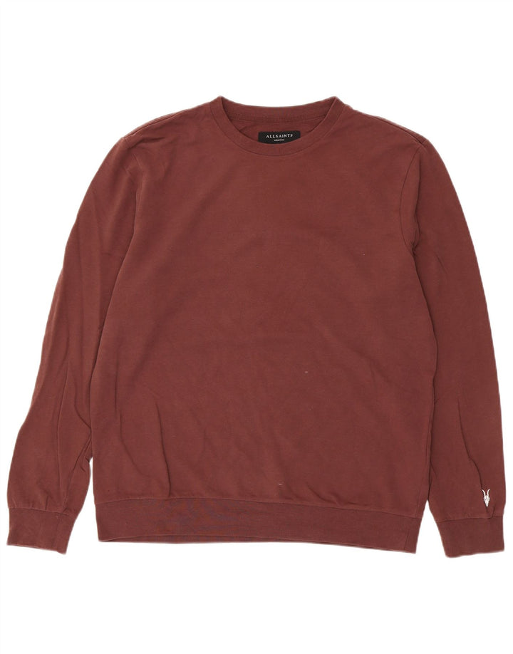 Ανδρικό φούτερ All Saints Jumper Μεσαίο βαμβακερό καφέ