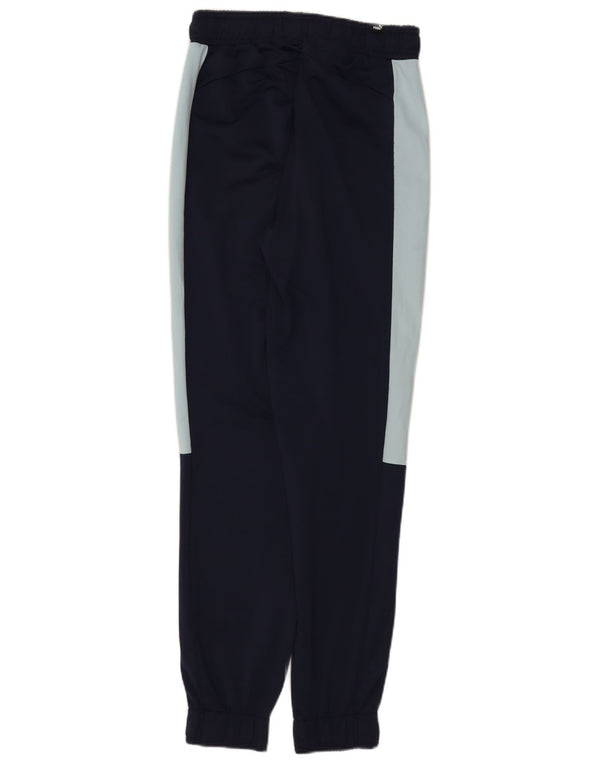 Ανδρική φόρμα Puma Παντελόνι Joggers Small Navy Blue Colorblock Πολυεστέρας