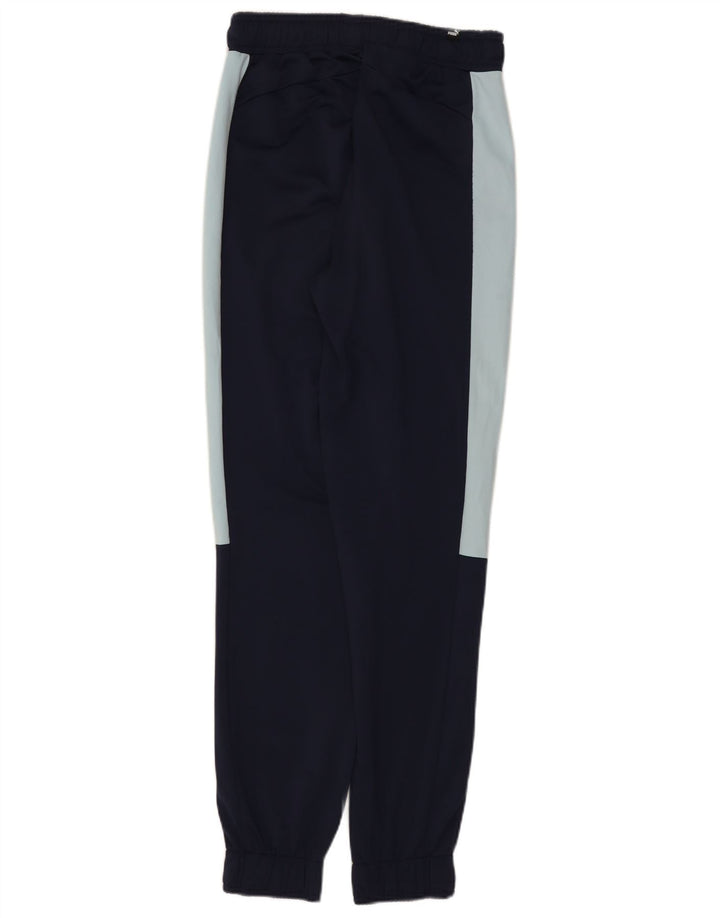 Ανδρική φόρμα Puma Παντελόνι Joggers Small Navy Blue Colorblock Πολυεστέρας