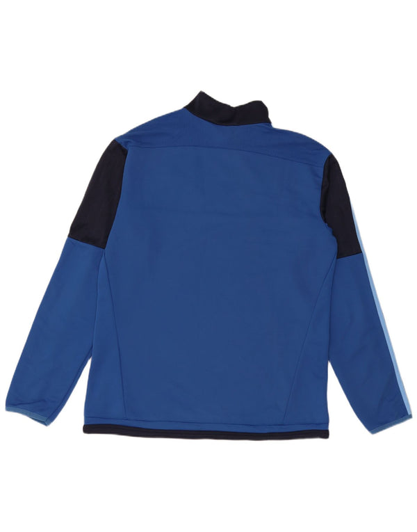 Adidas Ανδρική φόρμα γραφικών πουλόβερ Climacool Top Large Blue Colourblock