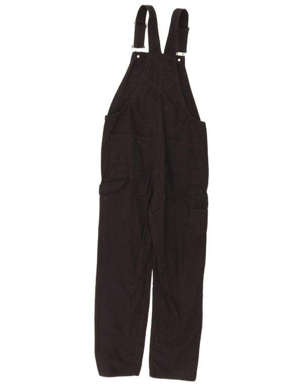 Vans Womens Dungarees Cargo Παντελόνι XS W25 L28 Μαύρο βαμβακερό