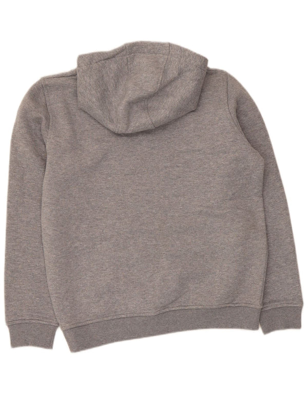 Jack Wills Boys Graphic Hoodie Jumper 12-13 Years Grey Cotton