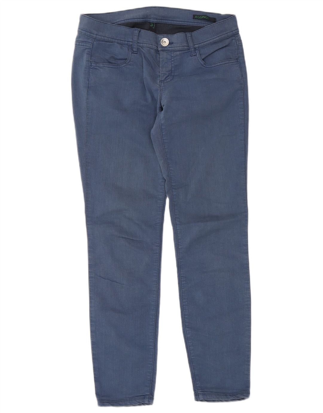 BENETTON Womens Jegging Jeans W31 L28 Blue Cotton