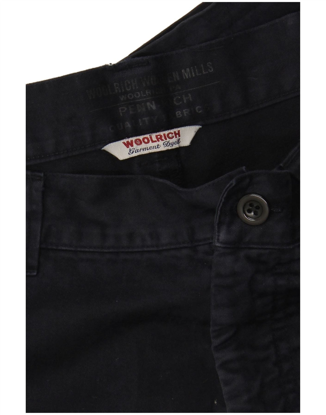 Ανδρικό ίσιο παντελόνι Chino WOOLRICH W34 L28 Navy Blue