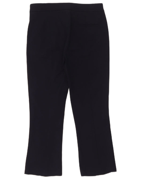 Zara Γυναικείο παντελόνι Chino Bootcut Small W29 L26 Navy Blue