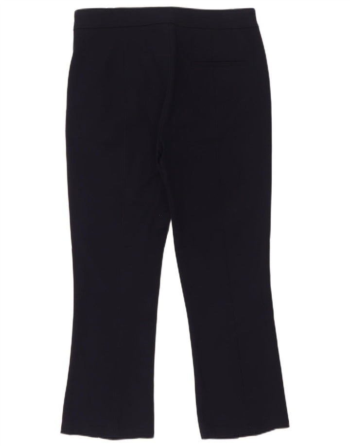 Zara Γυναικείο παντελόνι Chino Bootcut Small W29 L26 Navy Blue