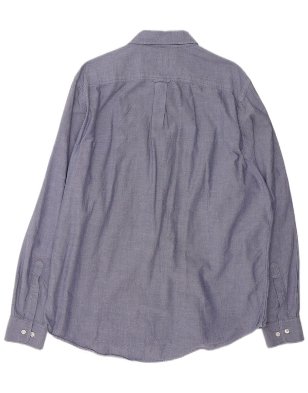 TIMBERLAND Mens Regular Fit Shirt XL Blue Cotton