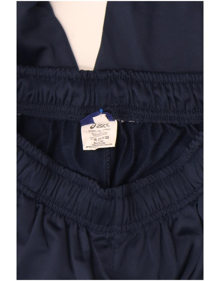 Παντελόνι ανδρικής φόρμας Asics Small Navy Blue Polyester