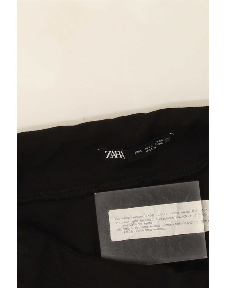 Zara Γυναικείο Κολάν UK 14 Μεγάλη μαύρη βισκόζη
