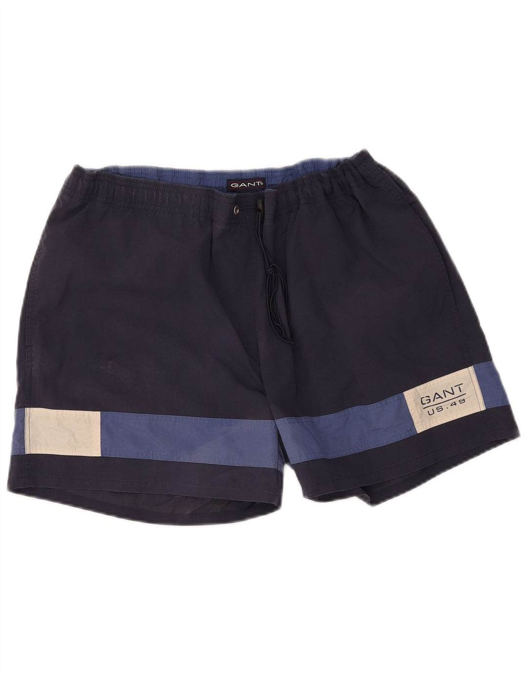 Ανδρικό σορτς κολύμβησης GANT XL Navy Blue Colorblock Nylon