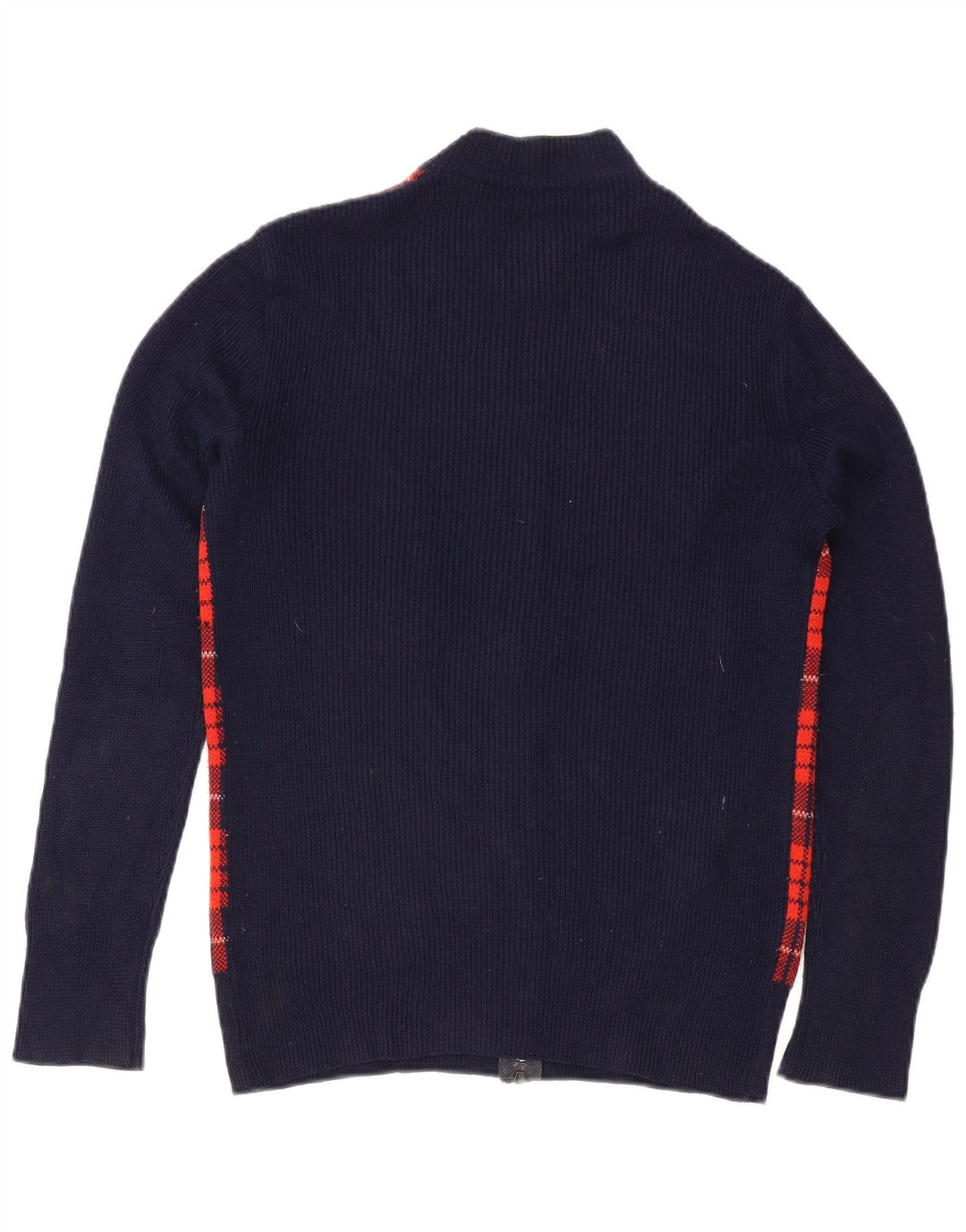 Ανδρικό πουλόβερ vintage ζακέτα IT 54 XL Navy Blue Check