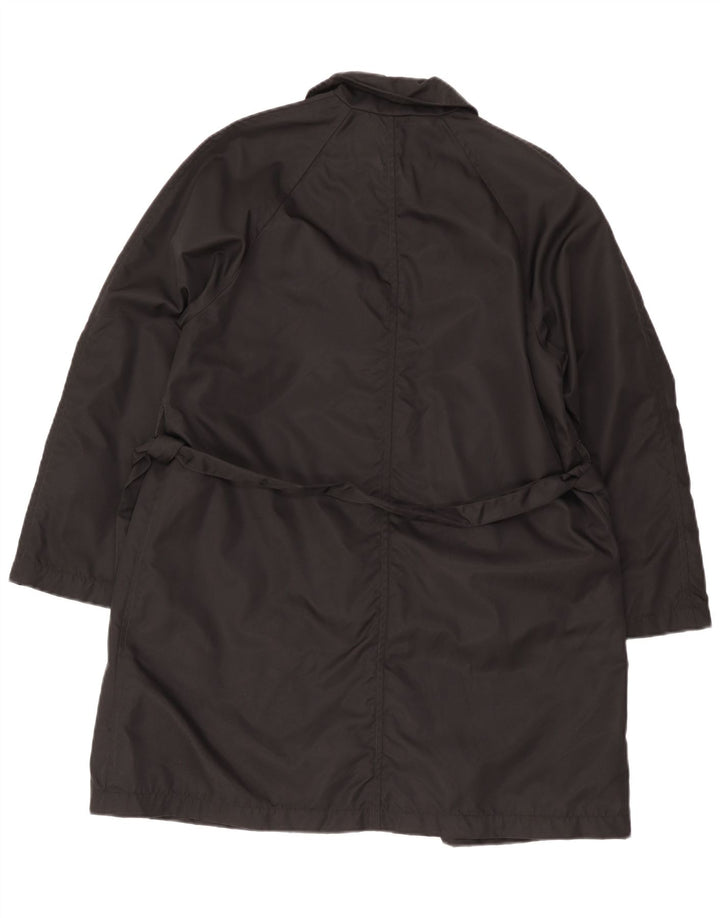 Γυναικείο παλτό Benetton Oversized UK 10 Small Black Polyamide