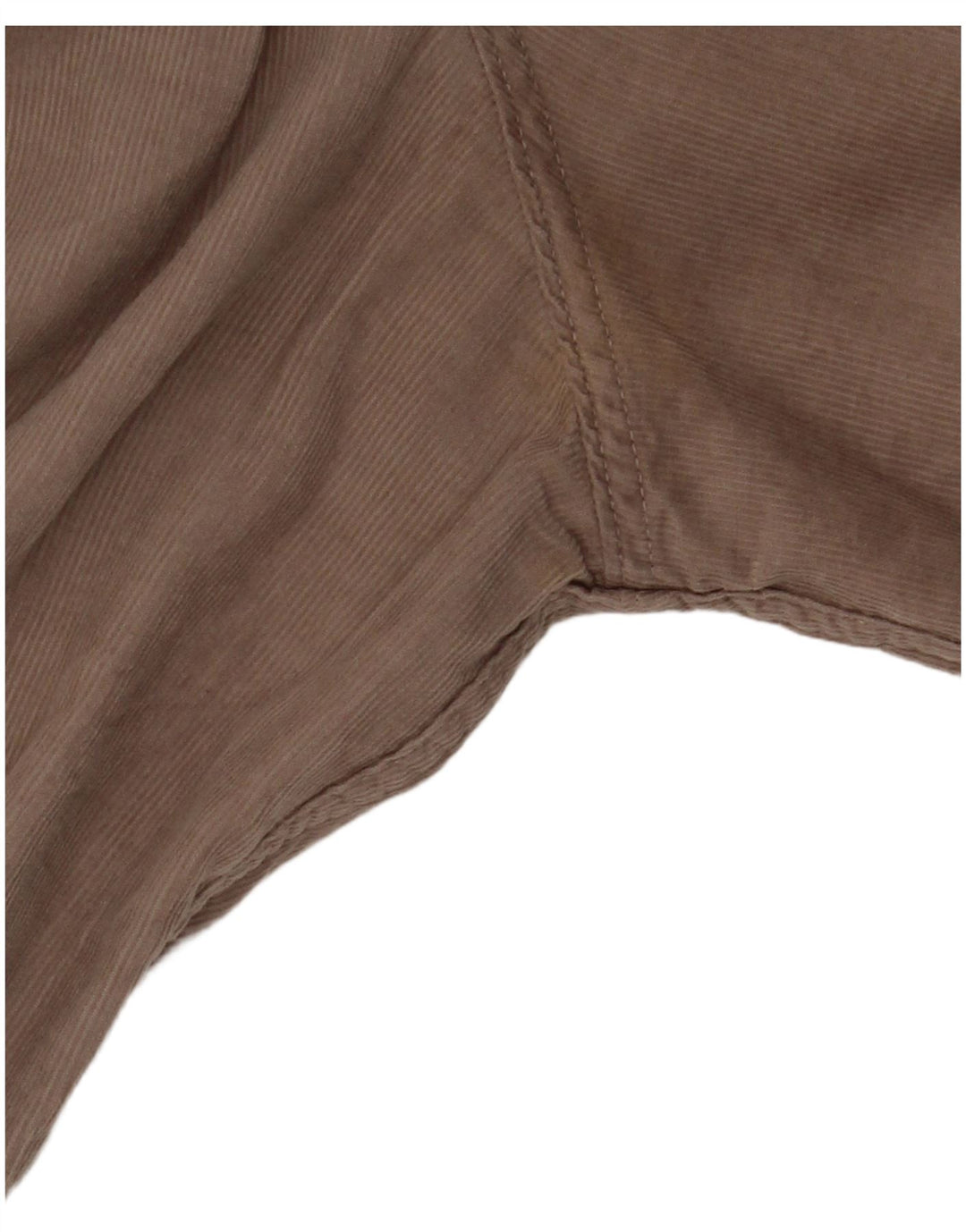 ALL SAINTS Ανδρικό κοτλέ πουκάμισο XL Μπεζ βαμβακερό