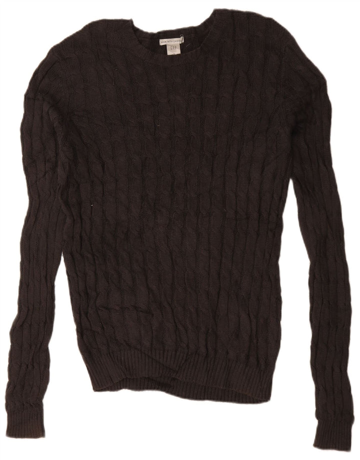 Ανδρικό πουλόβερ Gap Boat Neck Jumper Μεσαίο γκρι βαμβακερό