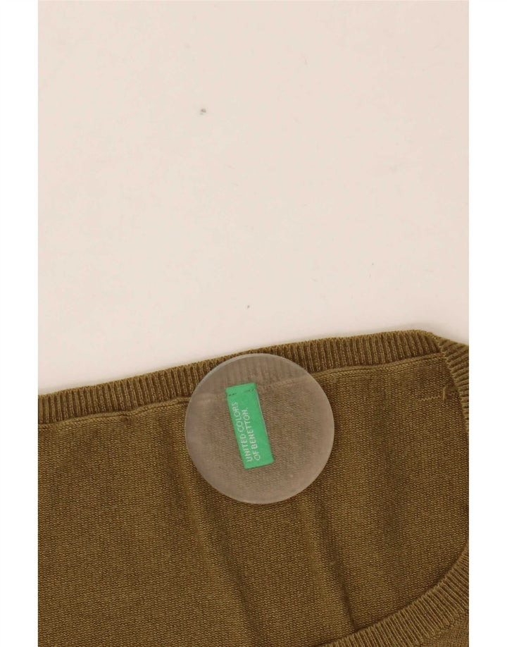 Benetton Γυναικεία Μπλούζα Τοπ UK 20 2XL Χακί