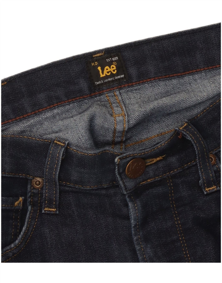 Lee Womens Straight Jeans W30 L28 Navy Blue