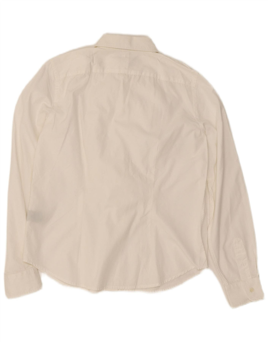 Ralph Lauren Γυναικείο Petite μακρυμάνικο πουκάμισο UK 14 Medium White