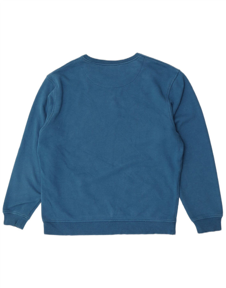Ανδρικό φούτερ Gabicci Jumper μεγάλο μπλε βαμβακερό