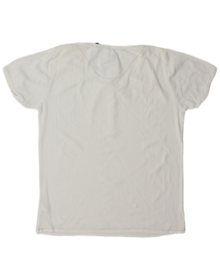 Ανδρικό T-Shirt Wrangler Top 2XL Λευκό βαμβακερό