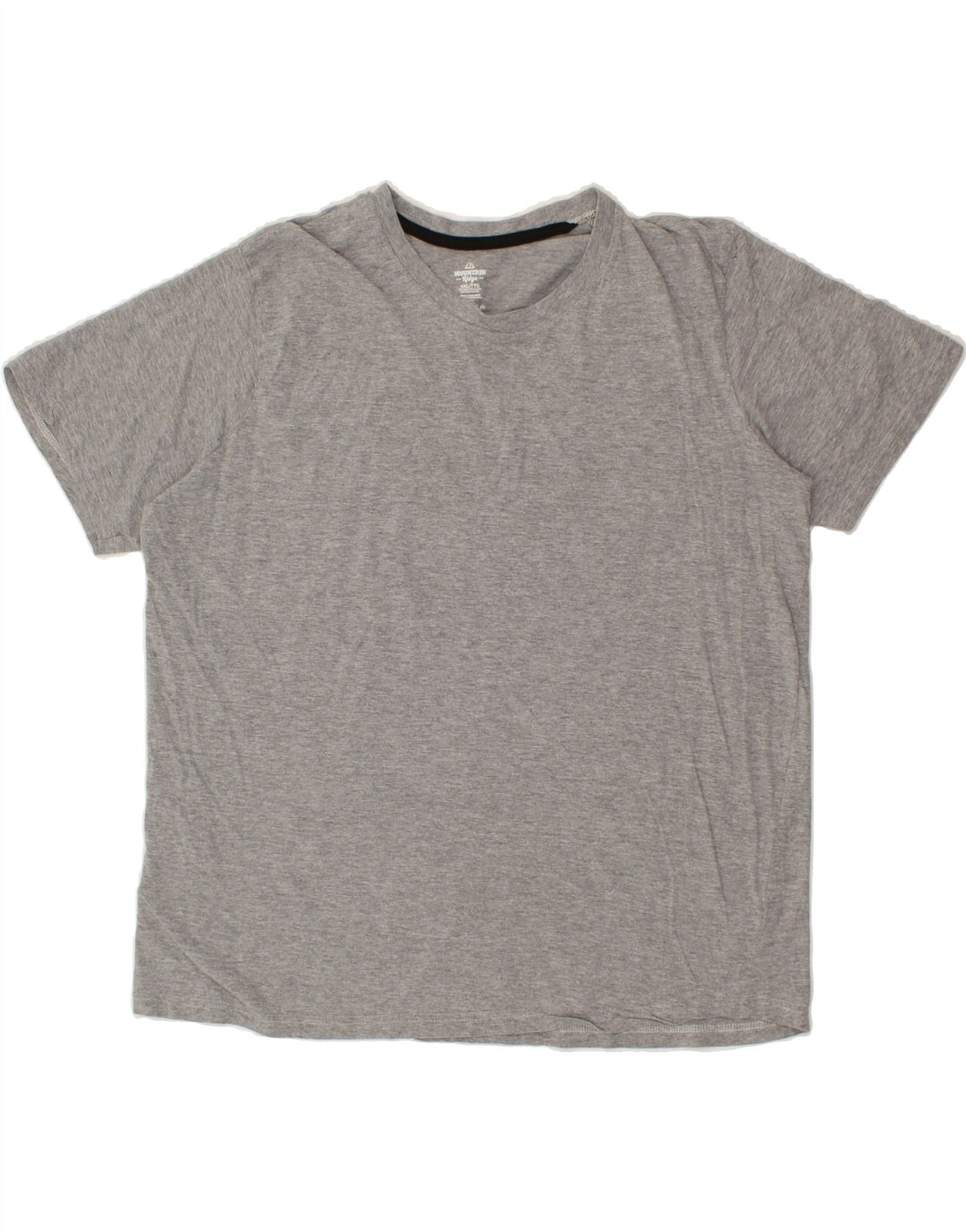 MOUNTAIN RIDGE Mens T-Shirt Top 2XL Grey Cotton Vintage Mountain Ridge and Second-Hand Mountain Ridge from Messina Hembry 