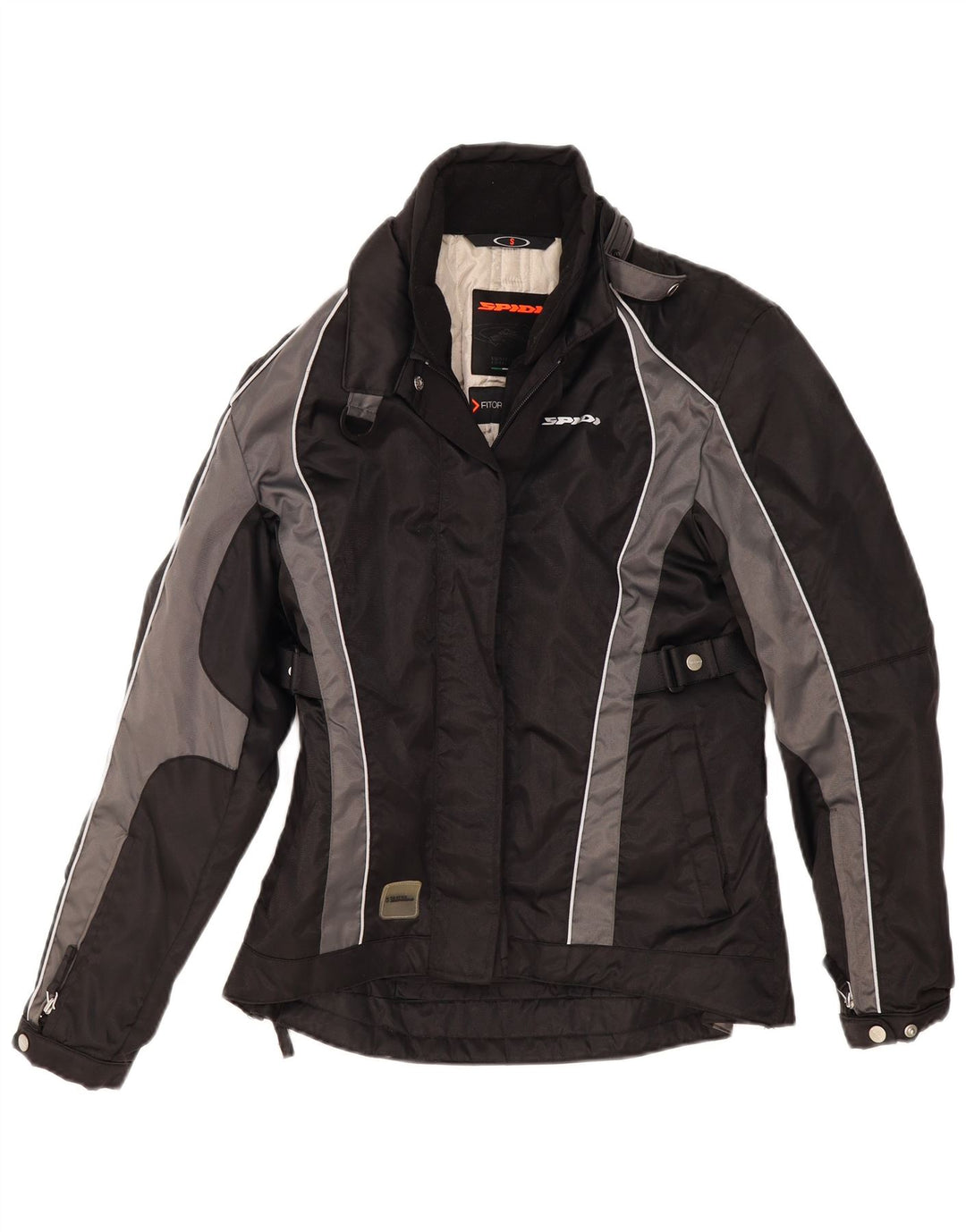 Spidi Γυναικείο Σακάκι Racer UK 10 Small Black Colourblock