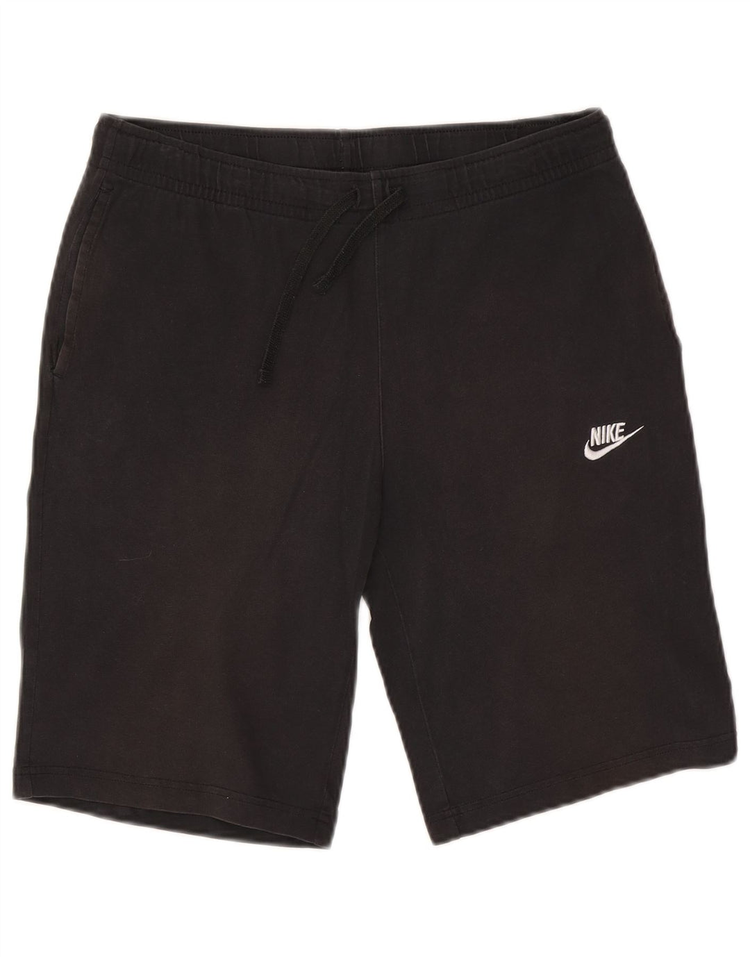Ανδρικό αθλητικό σορτς Nike, μεσαίο μαύρο βαμβακερό
