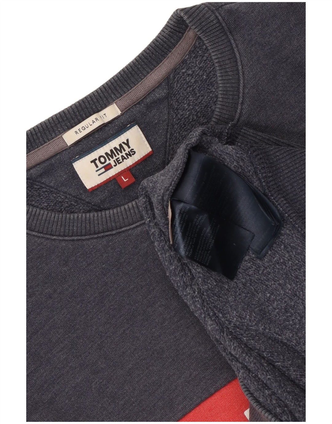 Ανδρικό φούτερ Tommy Hilfiger Jumper Μεγάλο Navy Blue Colourblock