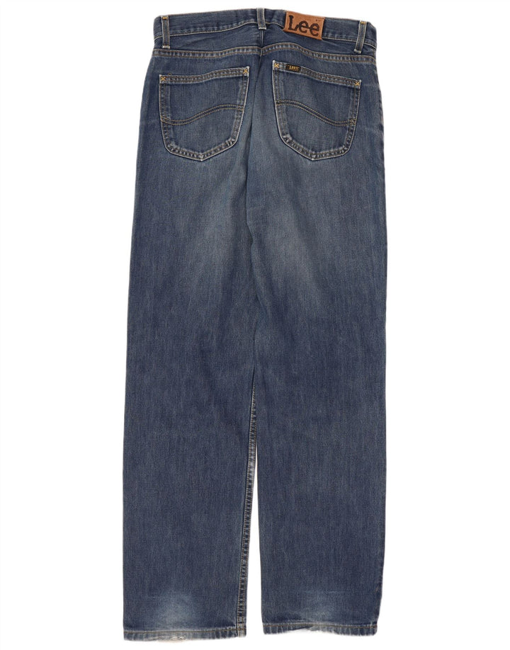 Lee Mens Seattle Loose Jeans W32 L34 Blue Cotton