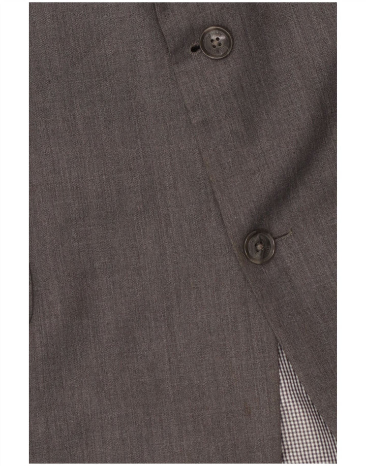 Tommy Hilfiger Ανδρικό σακάκι σακάκι με 2 κουμπιά UK 42 XL Γκρι μαλλί