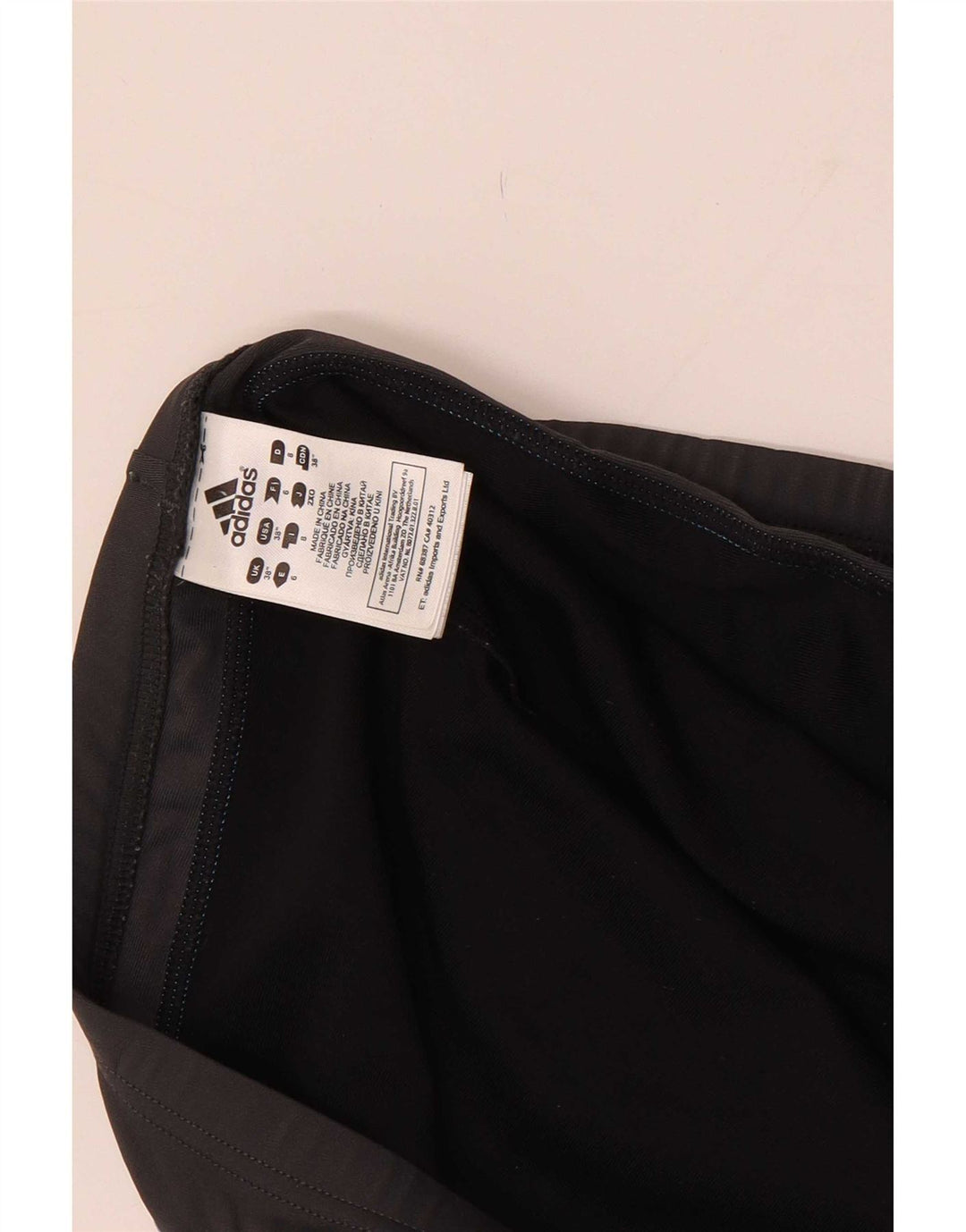 Adidas ανδρικό σορτς κολύμβησης Infinitex UK 38 μικρό μαύρο πολυεστέρα