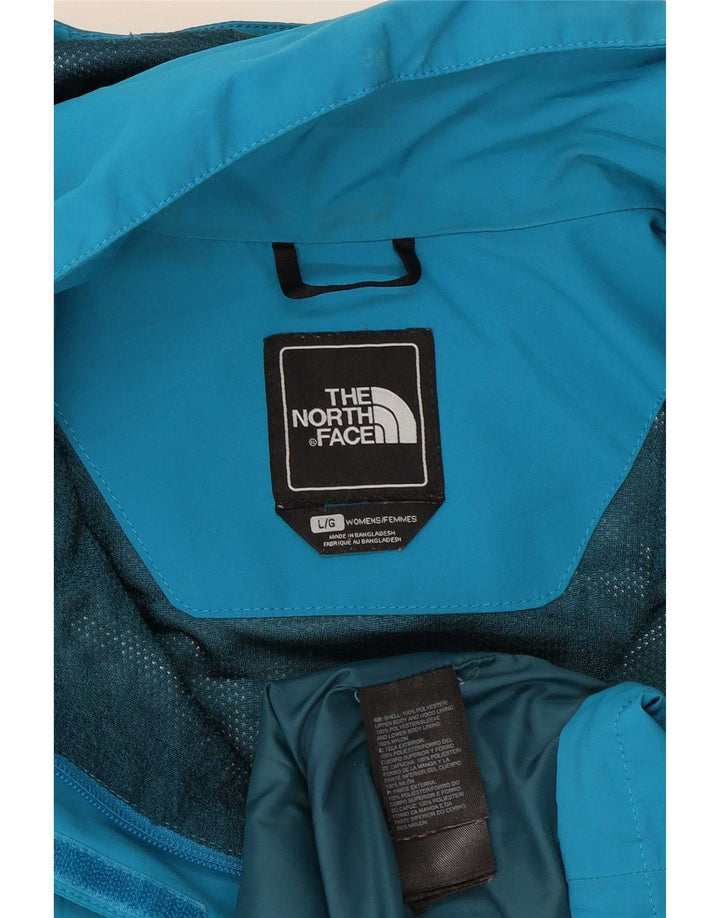 The North Face γυναικείο μπουφάν βροχής με κουκούλα UK 16 Large Blue Polyester