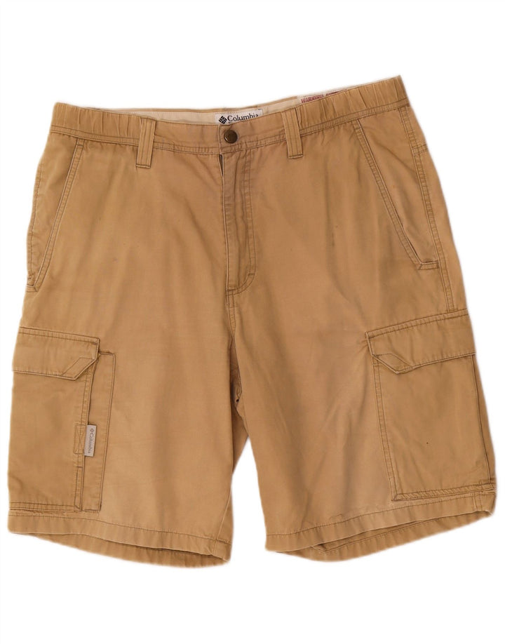 Ανδρικό σορτς Cargo Columbia Medium W32 Μπεζ βαμβακερό